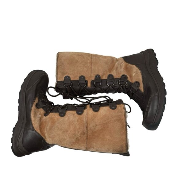 UGG Atlason Waterproof BOOTS Chestnut‎ Women's US 8 S/N 1018994 - Picture 9 of 16